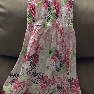 Girls Floral Smocked Sundress | Size 14/16 🌸